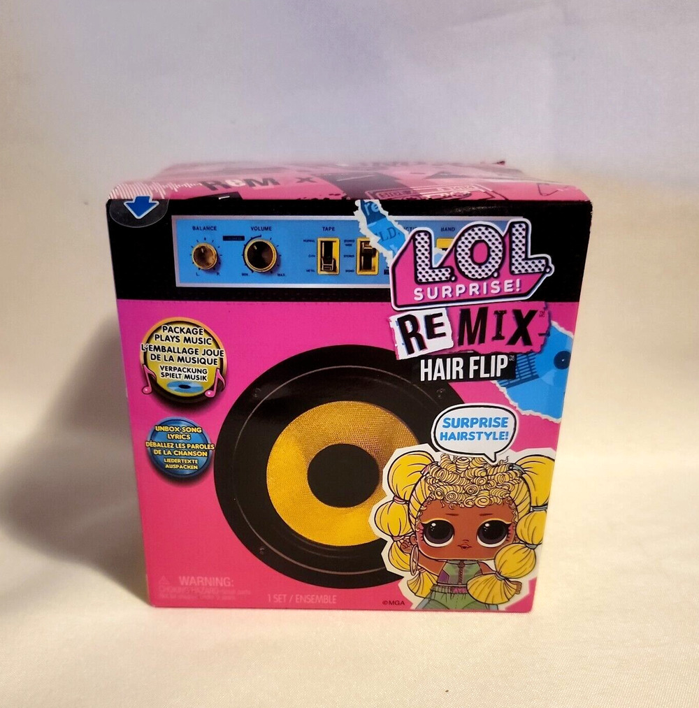 LOL Surprise Remix Hair Flip Dolls - 15 Surprises with Hair Reveal & Music NEW